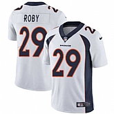 Nike Denver Broncos #29 Bradley Roby White NFL Vapor Untouchable Limited Jersey,baseball caps,new era cap wholesale,wholesale hats